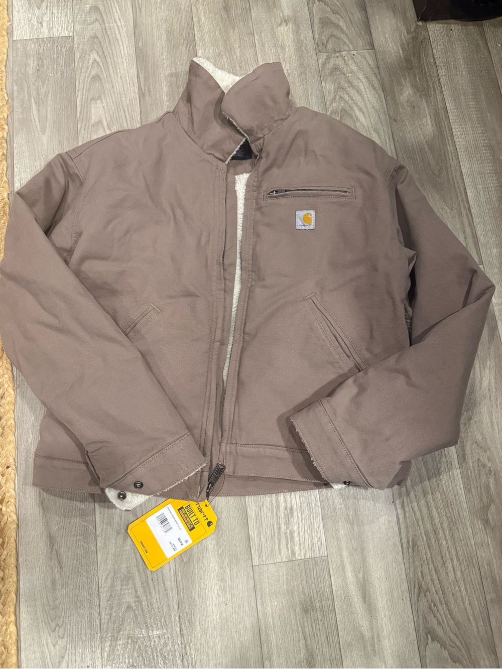 Carhartt womens Brown Insulated Detroit Jacket